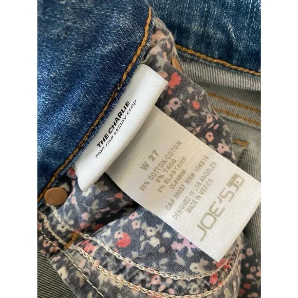 Joes Charlie high Rise Crop Size 27 - Picture 11 of 15